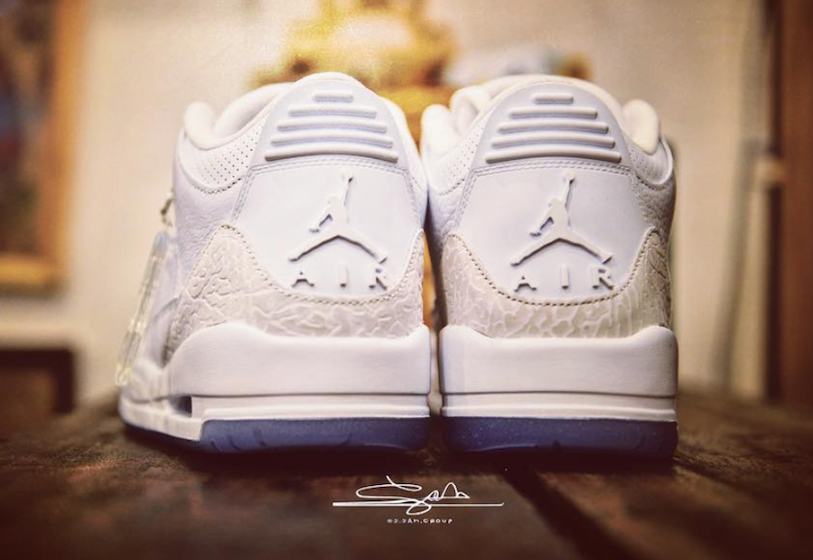 Air Jordan 3 White 2018