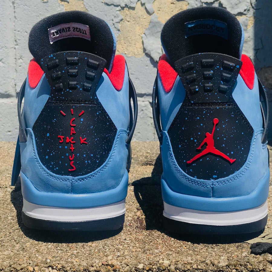 Air Jordan 4 Houston Oilers Travis Scott 308497-406