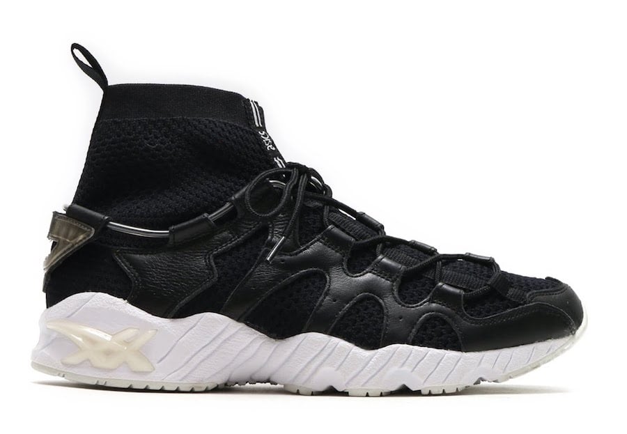 Asics Gel Mai Knit MT in Black and White