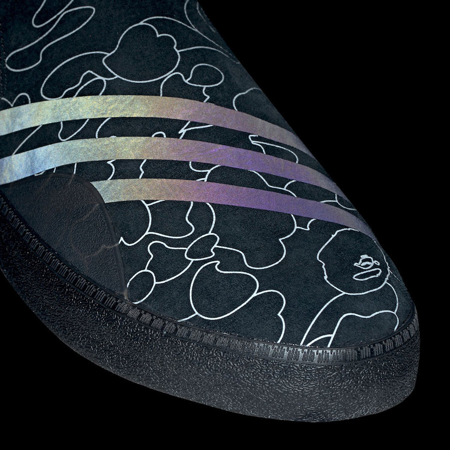 BAPE adidas 3ST.002 Black DB3003 Release Date
