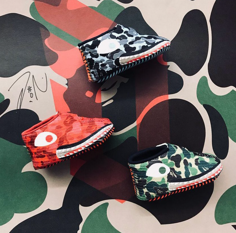 Dame Lillard Bape adidas Dame 4 Baby Sneakers