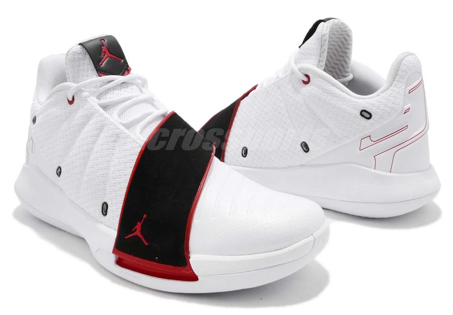 Jordan CP3 XI Home AA1272-101 White Red 