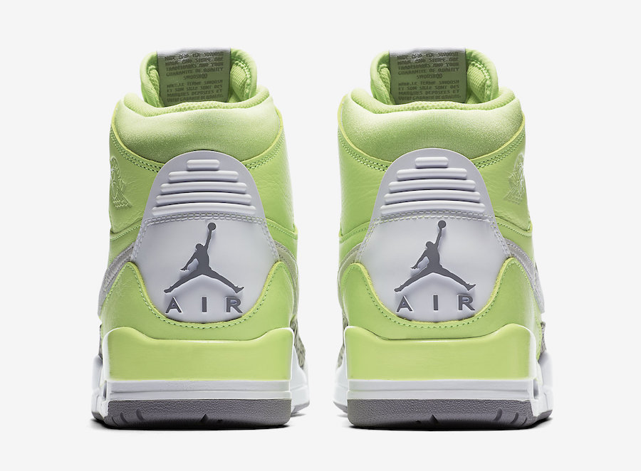 Jordan Legacy 312 Ghost Green White Tech Grey AQ4160-301