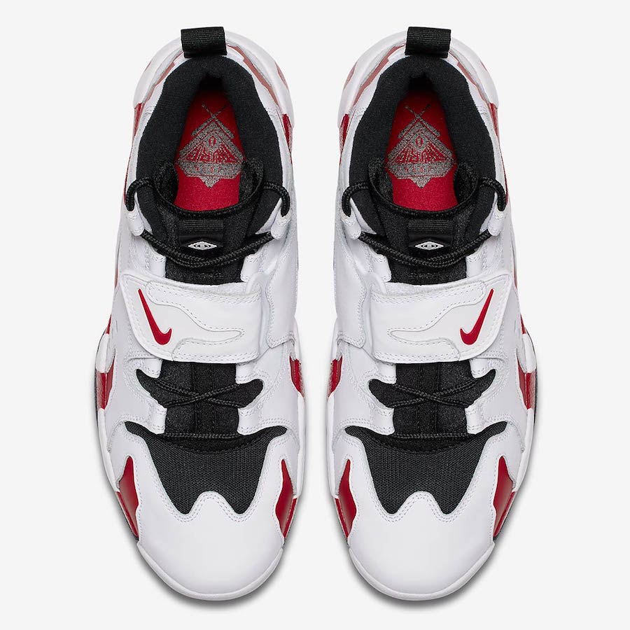 nike air dt max 96 white varsity red black