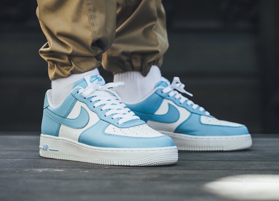 Nike Air Force 1 Low ‘Blue Gale’ Features UNC Vibes