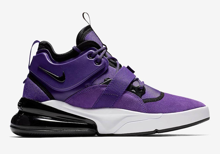 Nike Air Force 270 Court Purple Black White AQ1000-500