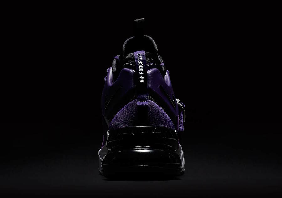 Nike Air Force 270 Court Purple Black White AQ1000-500