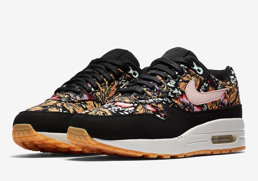 air max 1 floral desert sand