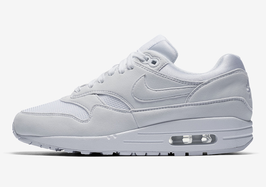 Nike Air Max 1 Triple White 319986-108