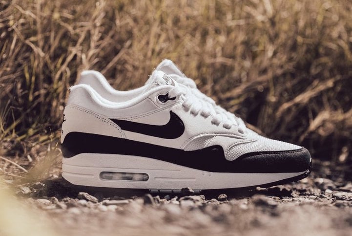 Nike Air Max 1 in White and Black 