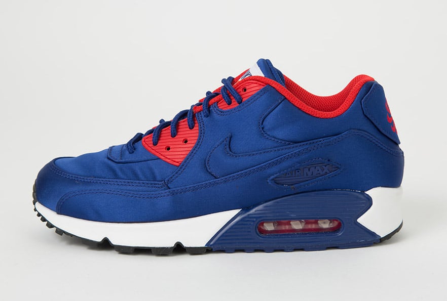 Nike Air Max 90 with Nylon in ‘Deep Royal Blue’