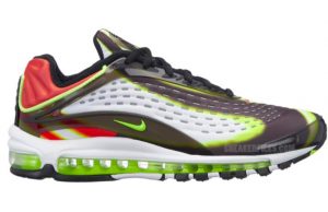 Nike Air Max Deluxe Black Volt Habanero Red AJ7831-003