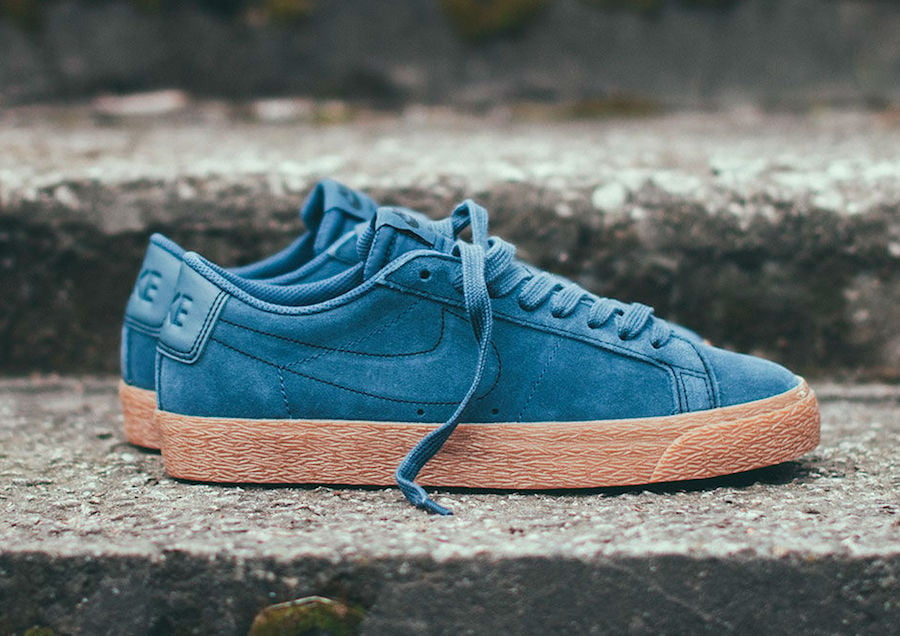 Nike SB Blazer Low Thunder Blue Gum 