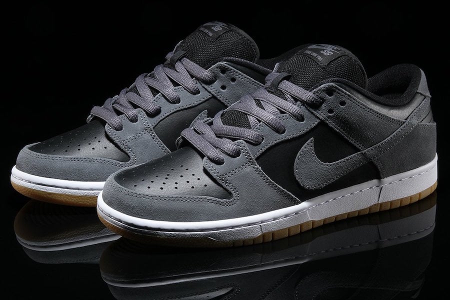 nike sb gray and black