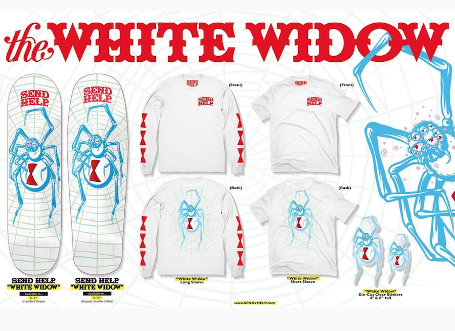 white widow sb dunk mid