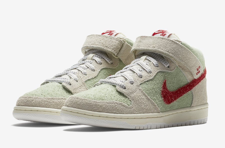 Nike SB Dunk Mid White Widow AQ2207-163