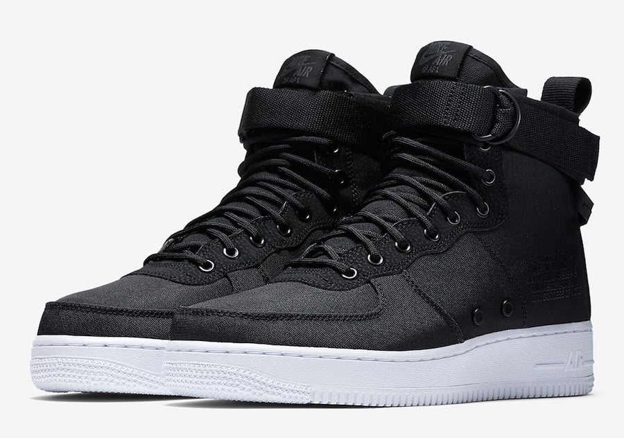 nike af1 sf mid black