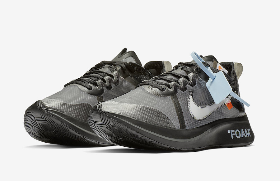 Off-White Nike Zoom Fly Black AJ4588-001 Release Date Info