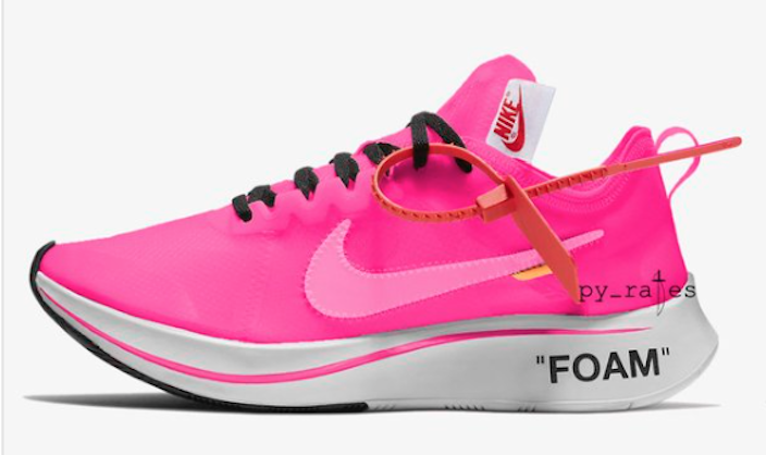 Off-White Nike Zoom Fly Pink Info