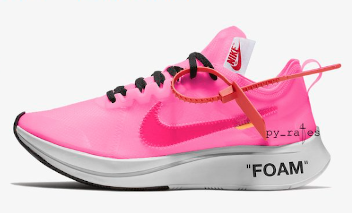 Off-White Nike Zoom Fly Pink