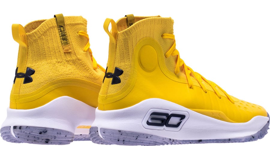 under armour curry yellow