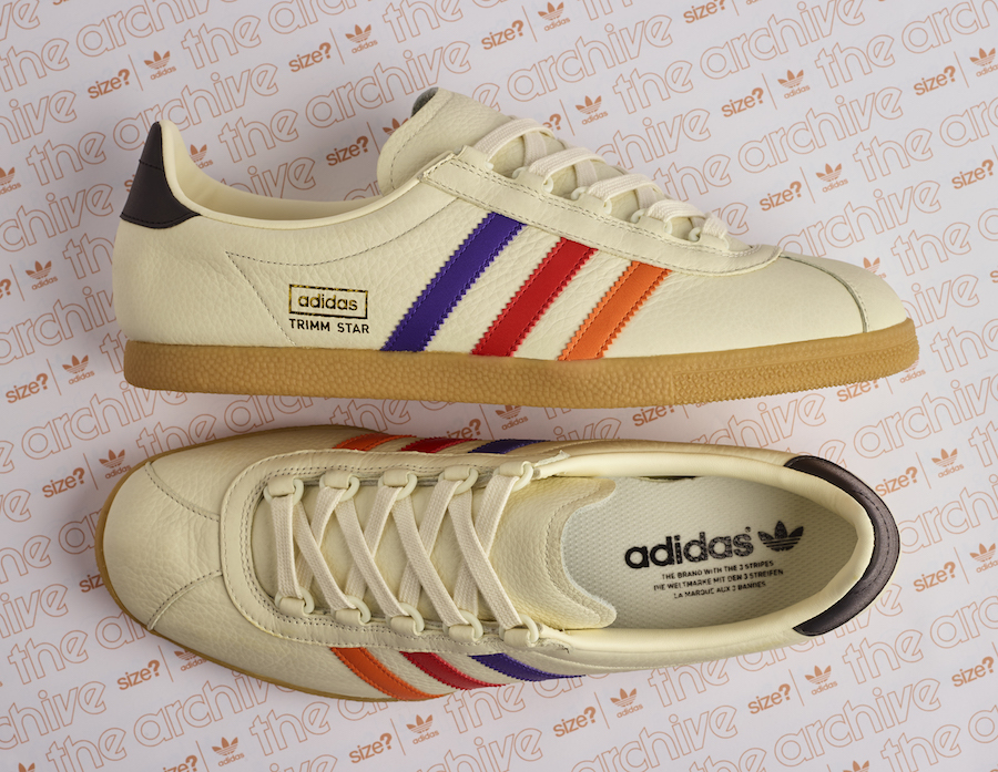 size? adidas Archive Trimm Star VHS