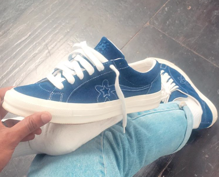 Tyler, The Creator Showcases New Converse One Star in Blue