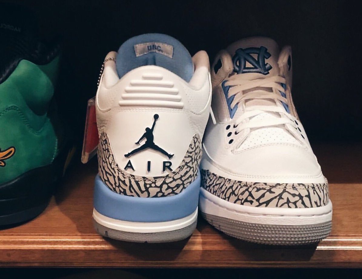 UNC Air Jordan 3 PE