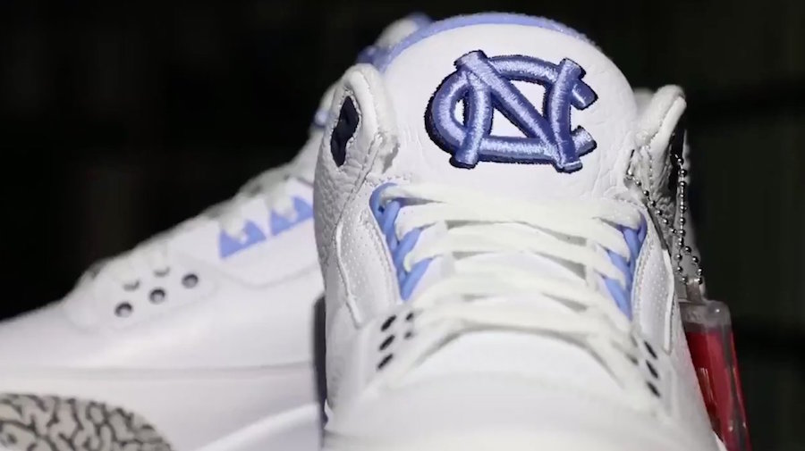 UNC Air Jordan 3 PE