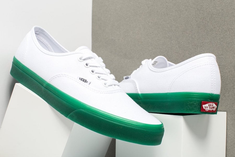 Vans Authentic Milky Green | vlr.eng.br