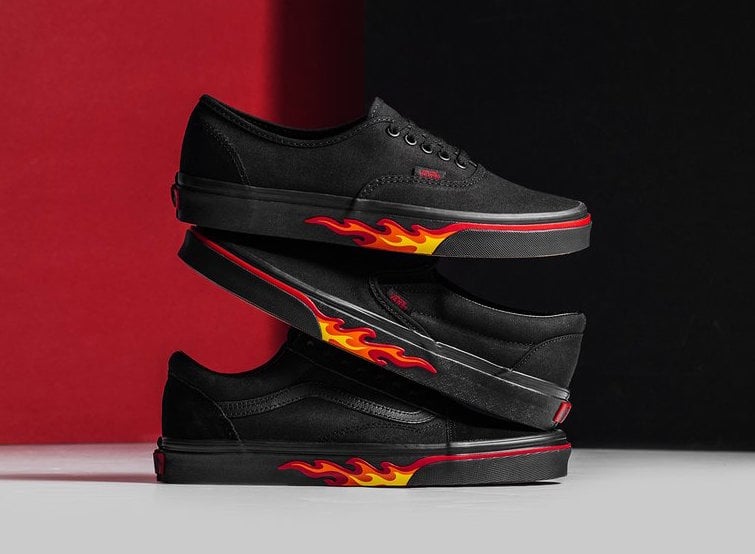 Vans Debuts ‘Flame Wall’ Collection