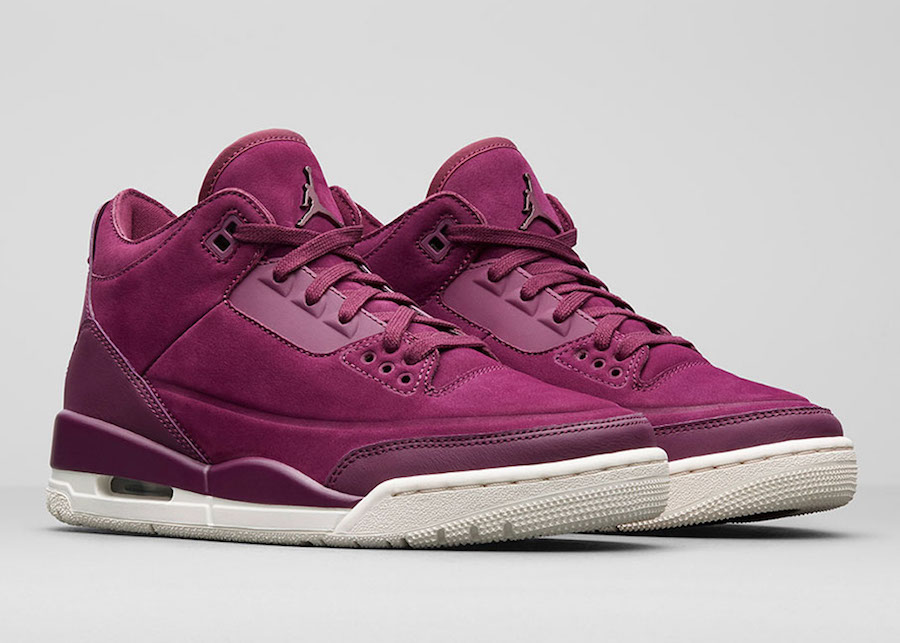 Air Jordan 3 Bordeaux AH7859-600 Release Info