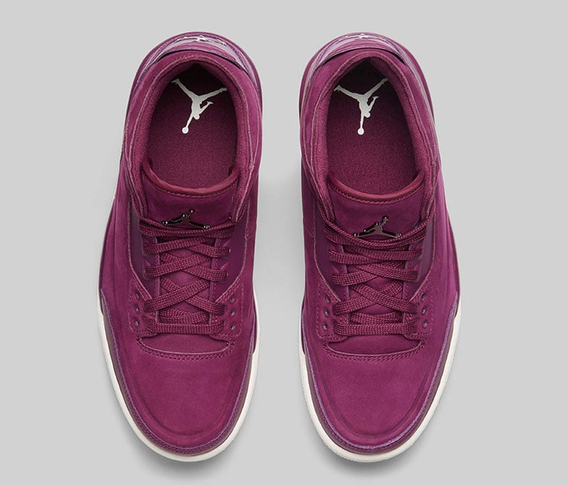 Air Jordan 3 Bordeaux AH7859-600 Release Info