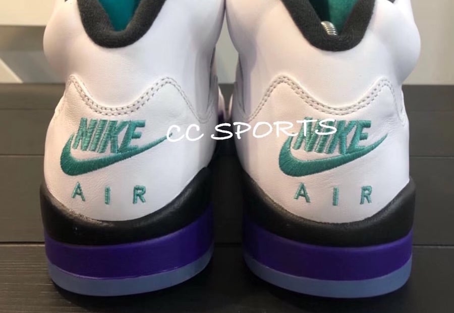 air jordan 5 grape