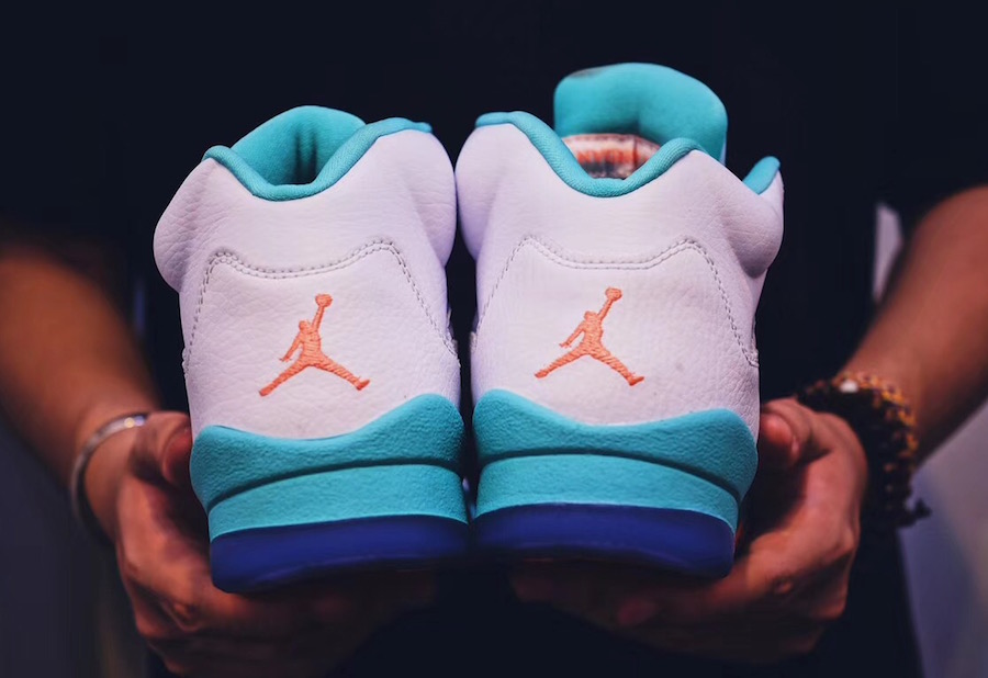 Air Jordan 5 Light Aqua 2018