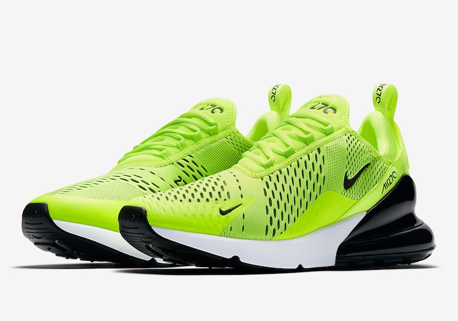 nike air max 270 glow in the dark