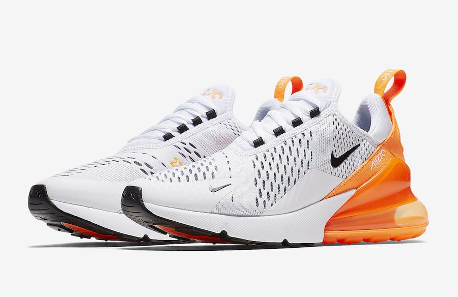 air max 270 orange red