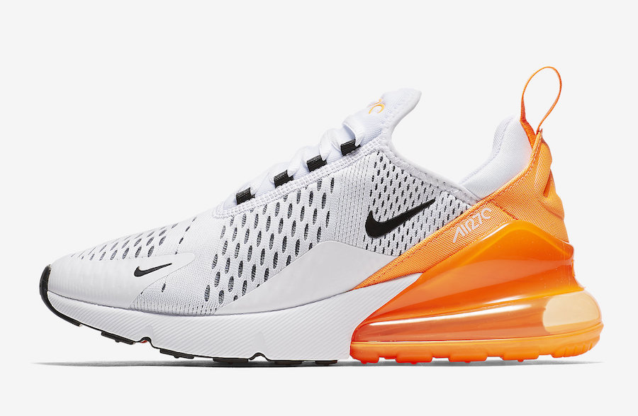 Nike Air Max 270 White Orange AH6789-104