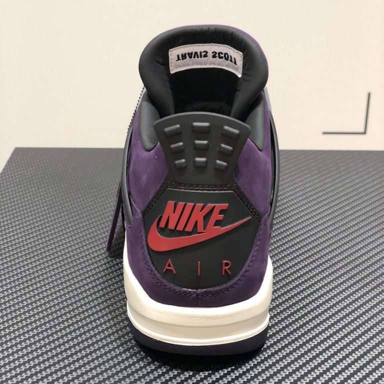 Travis Scott Air Jordan 4 Purple | SneakerFiles