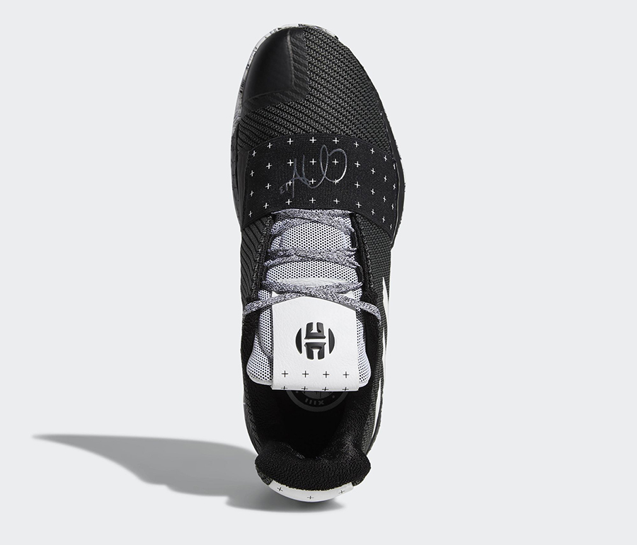 adidas Harden 3 Black White