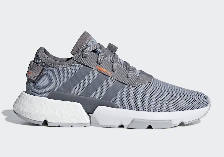 adidas POD S3.1 Grey Solar Orange B37365