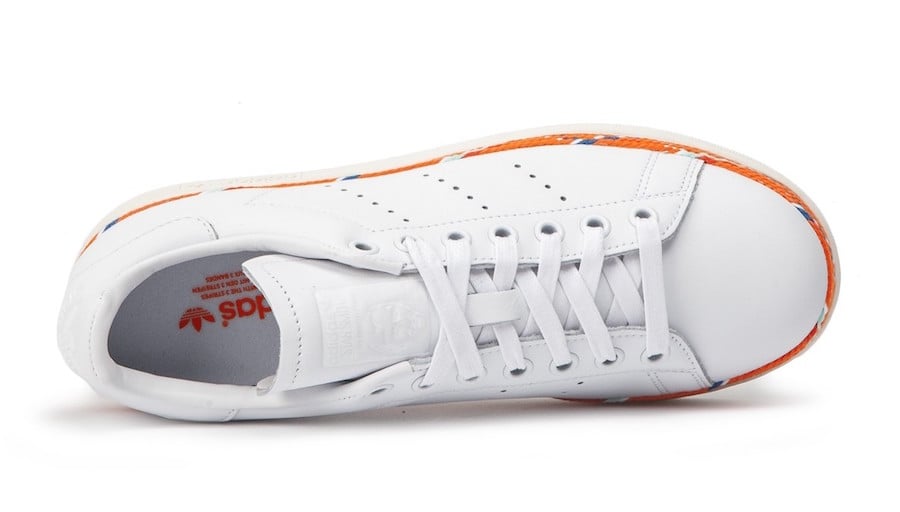 adidas Stan Smith New Bold White Orange