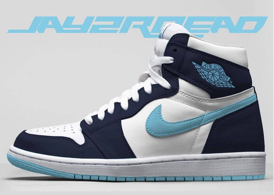 Air Jordan 1 Blue Chill CD0461-401