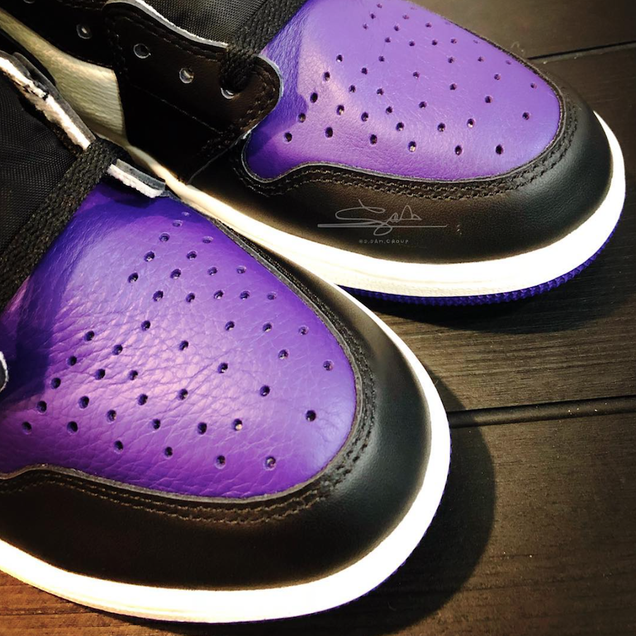 purple toe jordan 1