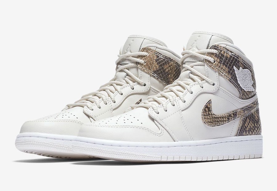 women's snakeskin jordan 1