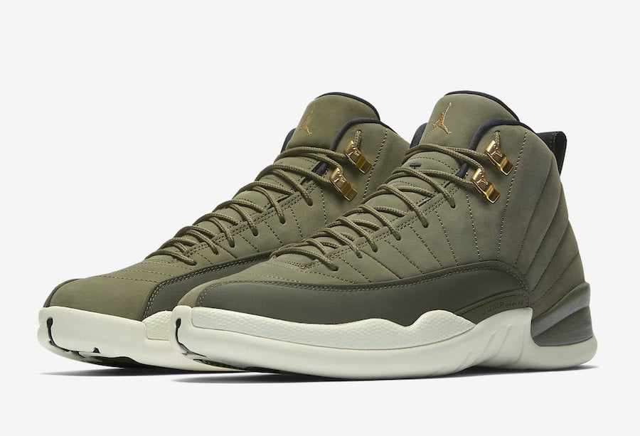 Air Jordan 12 CP3 Olive Canvas 130690 