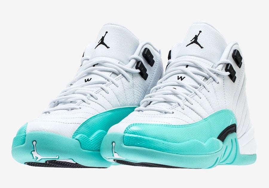 Air Jordan 12 Light Aqua 510815-100 