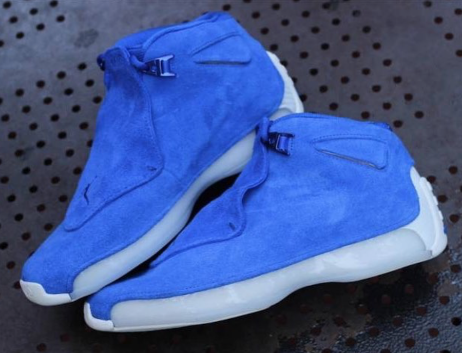 light blue suede jordans