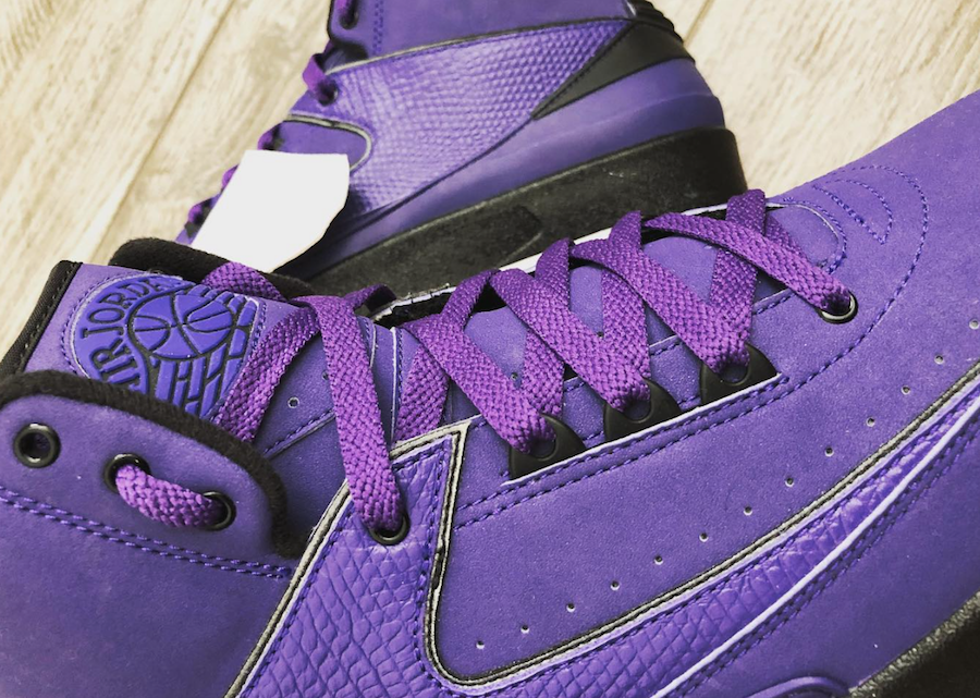 purple jordan 2