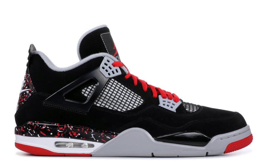 Air Jordan 4 OVO Splatter Promo